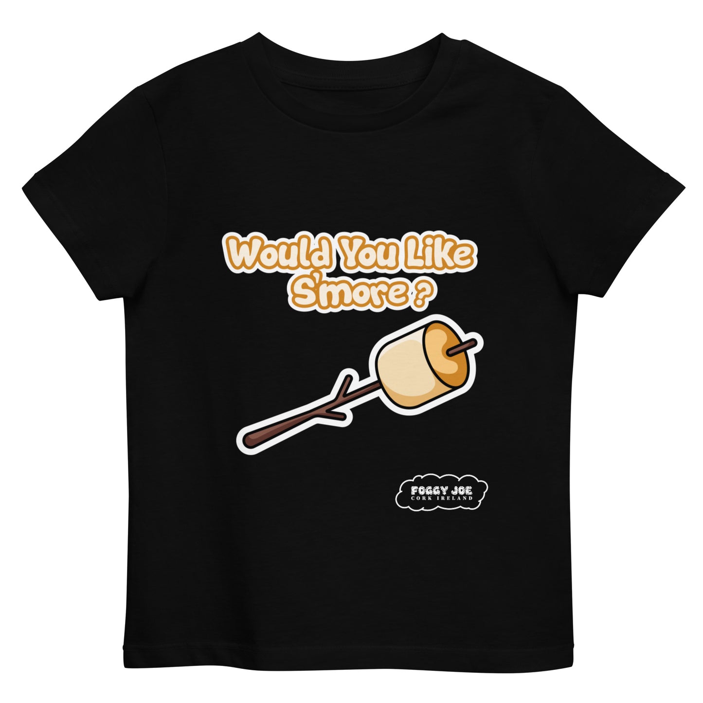 Would you like S'more? x Foggy Joe! - Organic cotton kids t-shirt