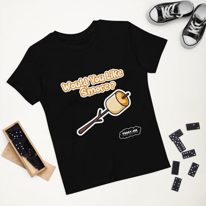 Would you like S'more? x Foggy Joe! - Organic cotton kids t-shirt