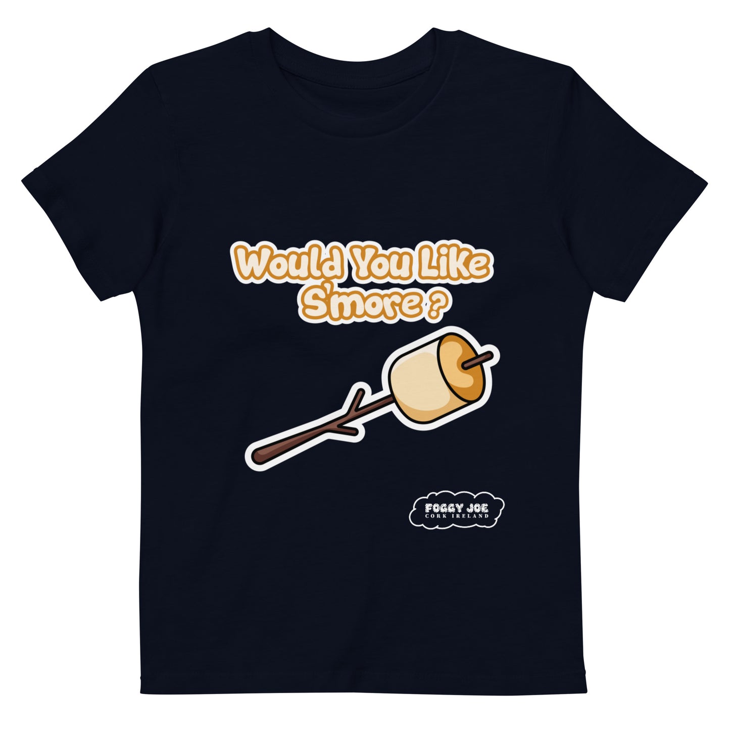 Would you like S'more? x Foggy Joe! - Organic cotton kids t-shirt