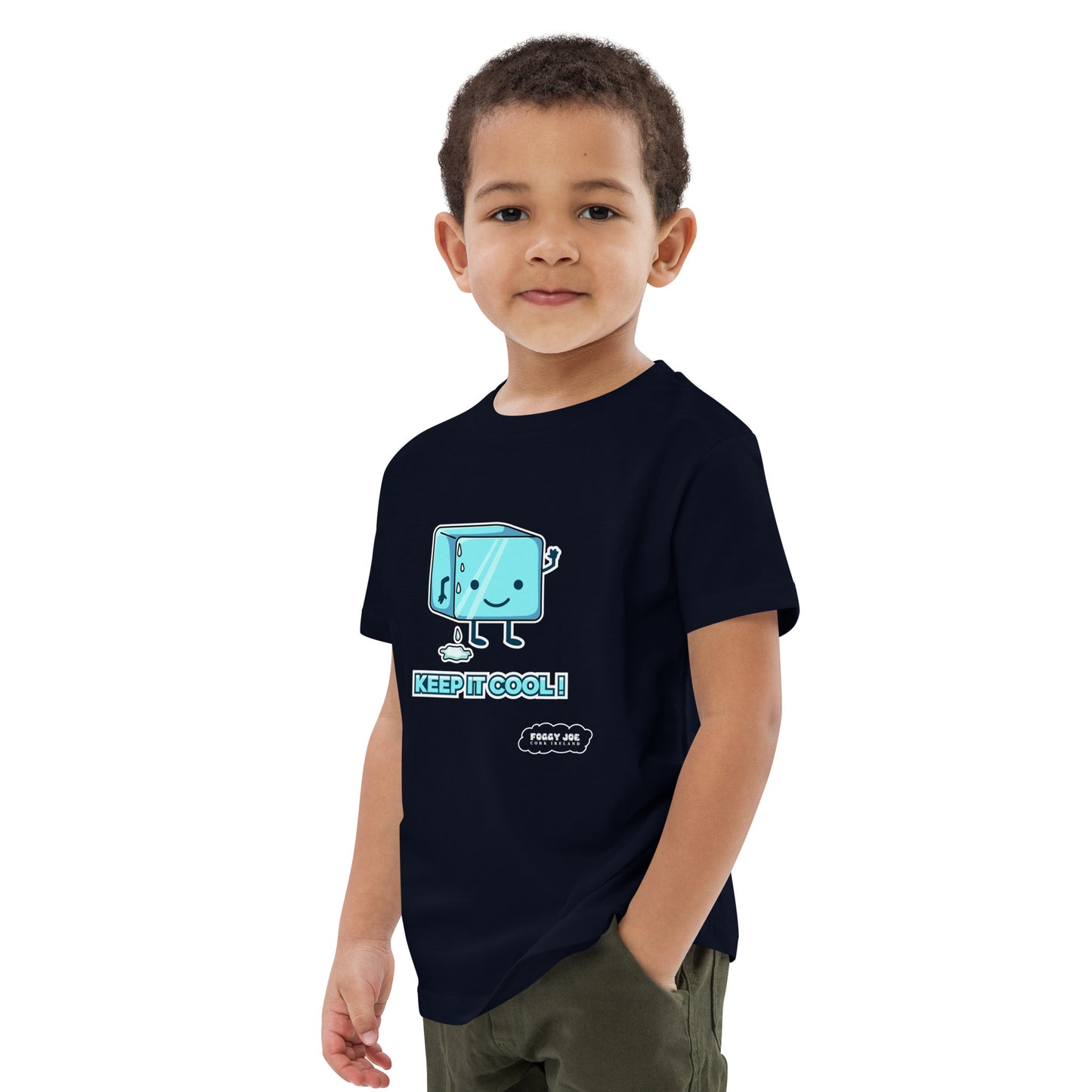 Keep it Cool - by Foggy Joe! Organic cotton kids t-shirt