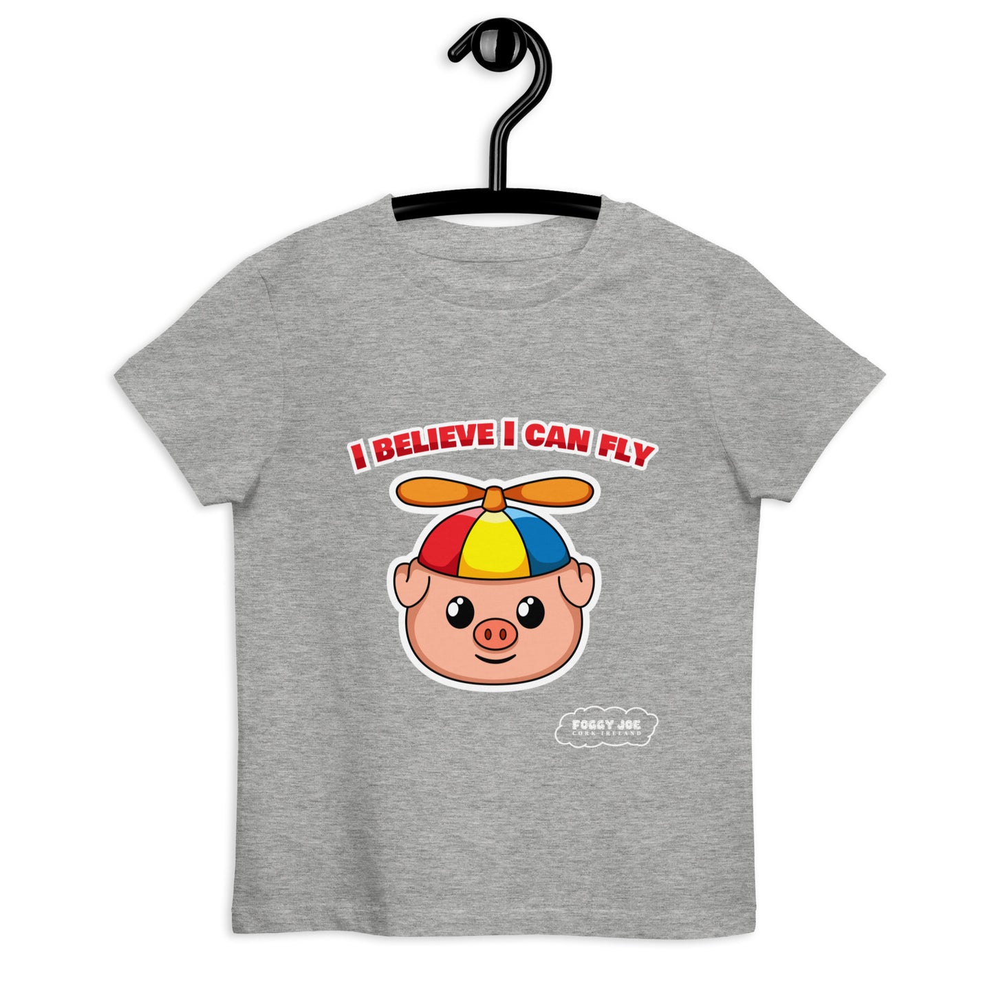 I believe I can fly x Foggy Joe! - Organic cotton kids t-shirt