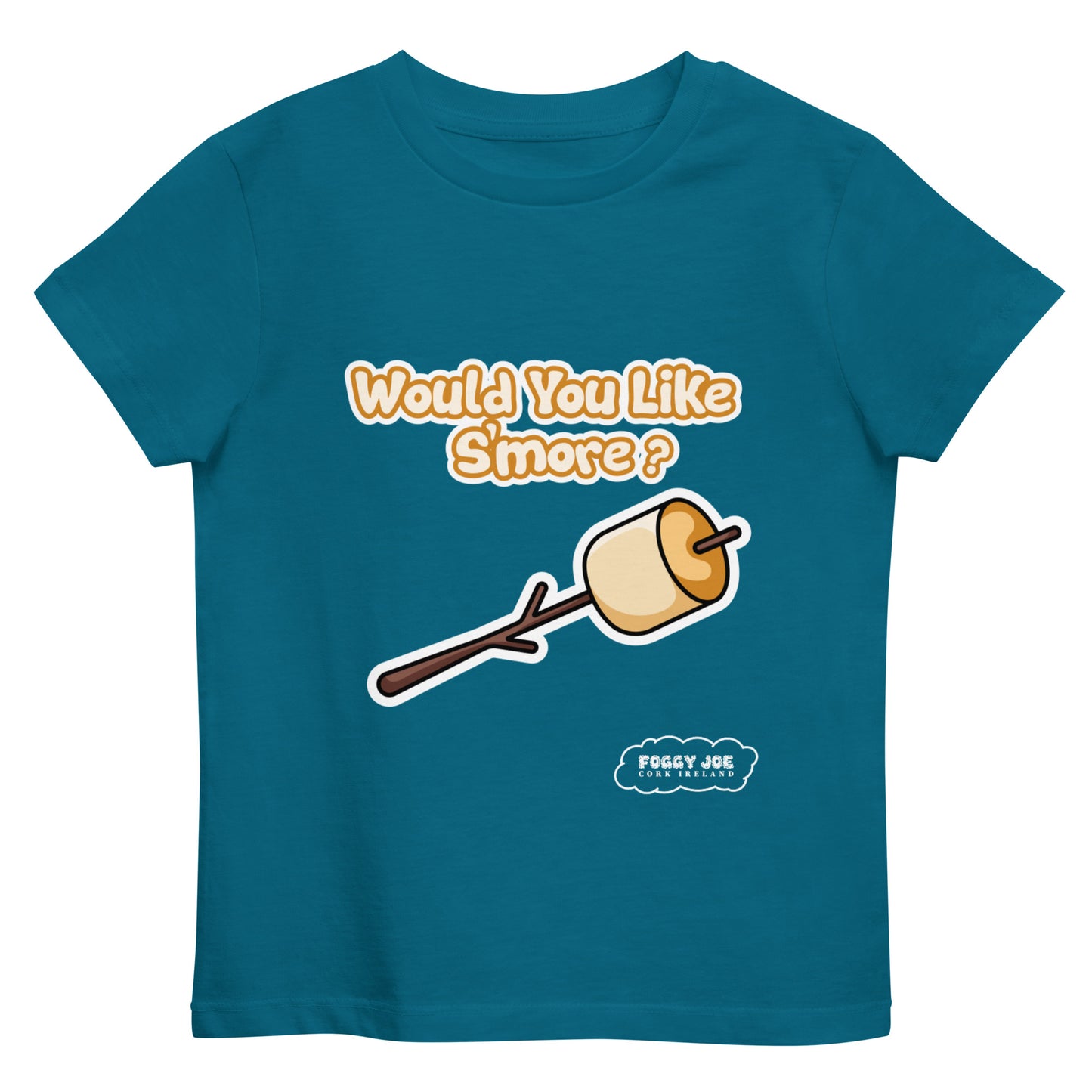 Would you like S'more? x Foggy Joe! - Organic cotton kids t-shirt