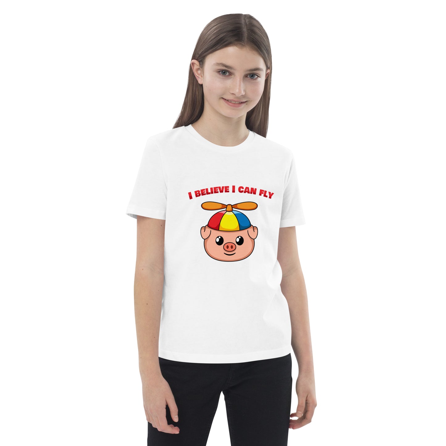 I believe I can fly x Foggy Joe! - Organic cotton kids t-shirt