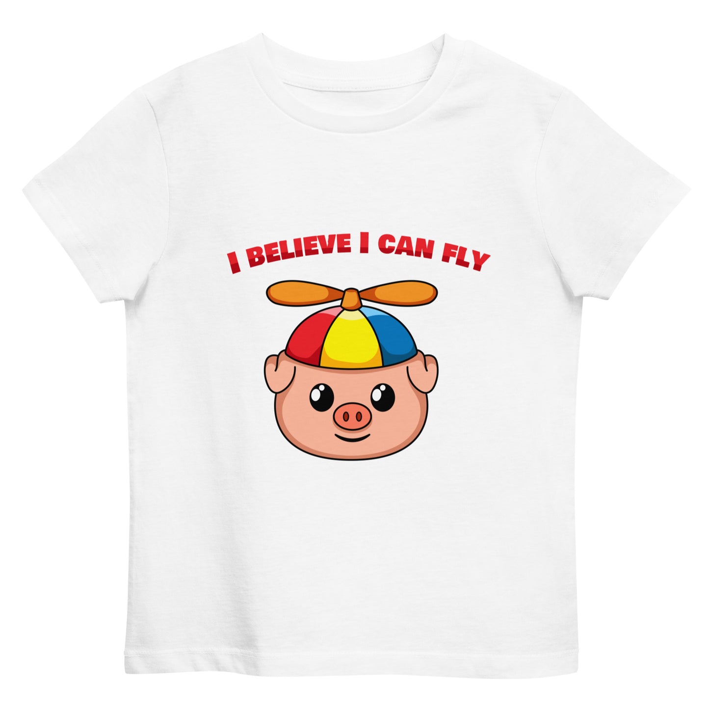 I believe I can fly x Foggy Joe! - Organic cotton kids t-shirt