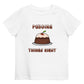 Pudding Things Right by Foggy Joe! - Organic cotton kids t-shirt