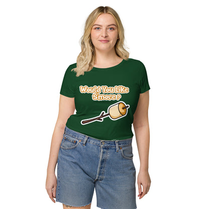 Would you like S'more? x Foggy Joe! - Women’s basic organic t-shirt