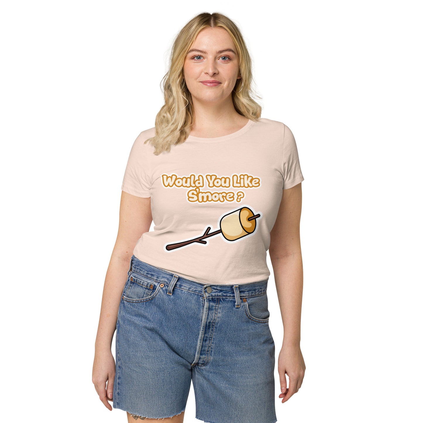 Would you like S'more? x Foggy Joe! - Women’s basic organic t-shirt