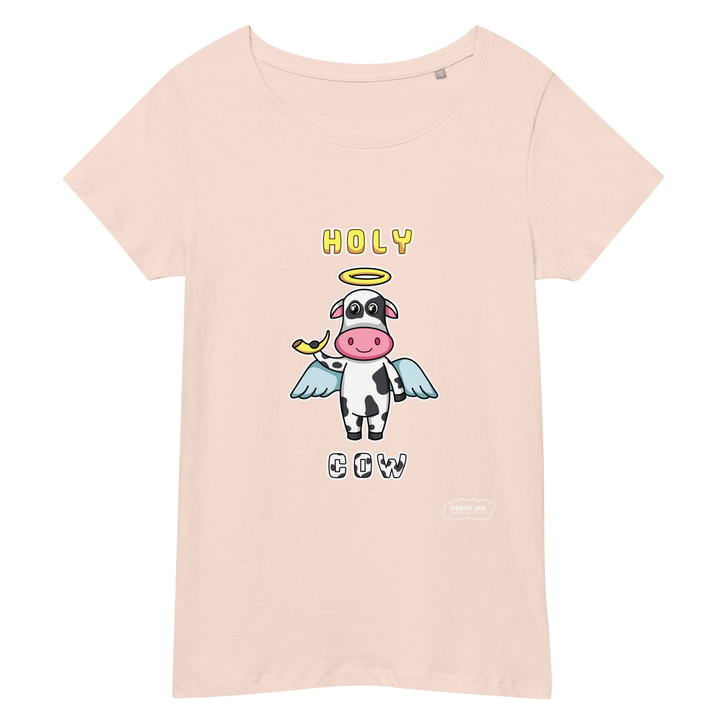 Holy Cow by Foggy Joe! Women’s basic organic t-shirt