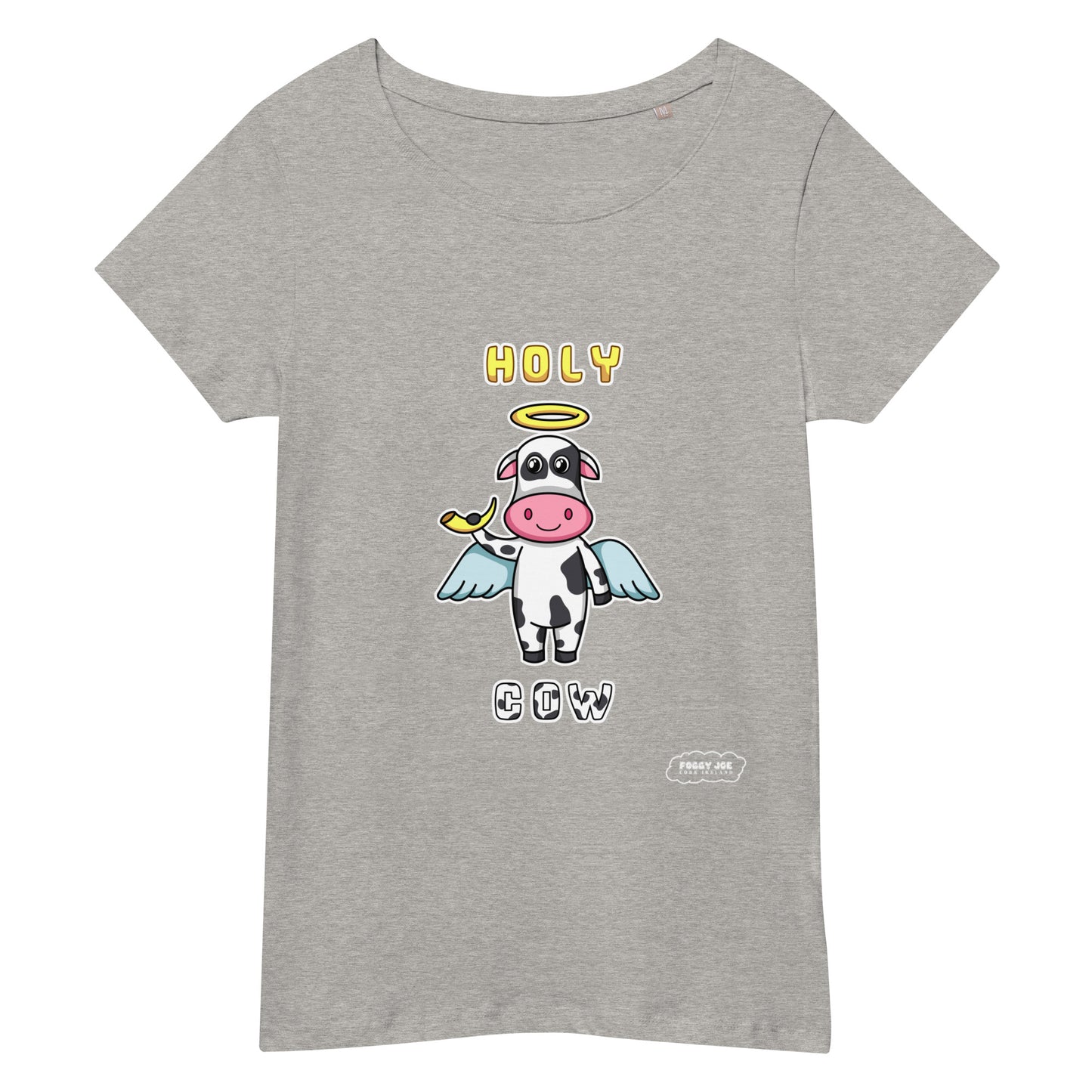 Holy Cow by Foggy Joe! Women’s basic organic t-shirt