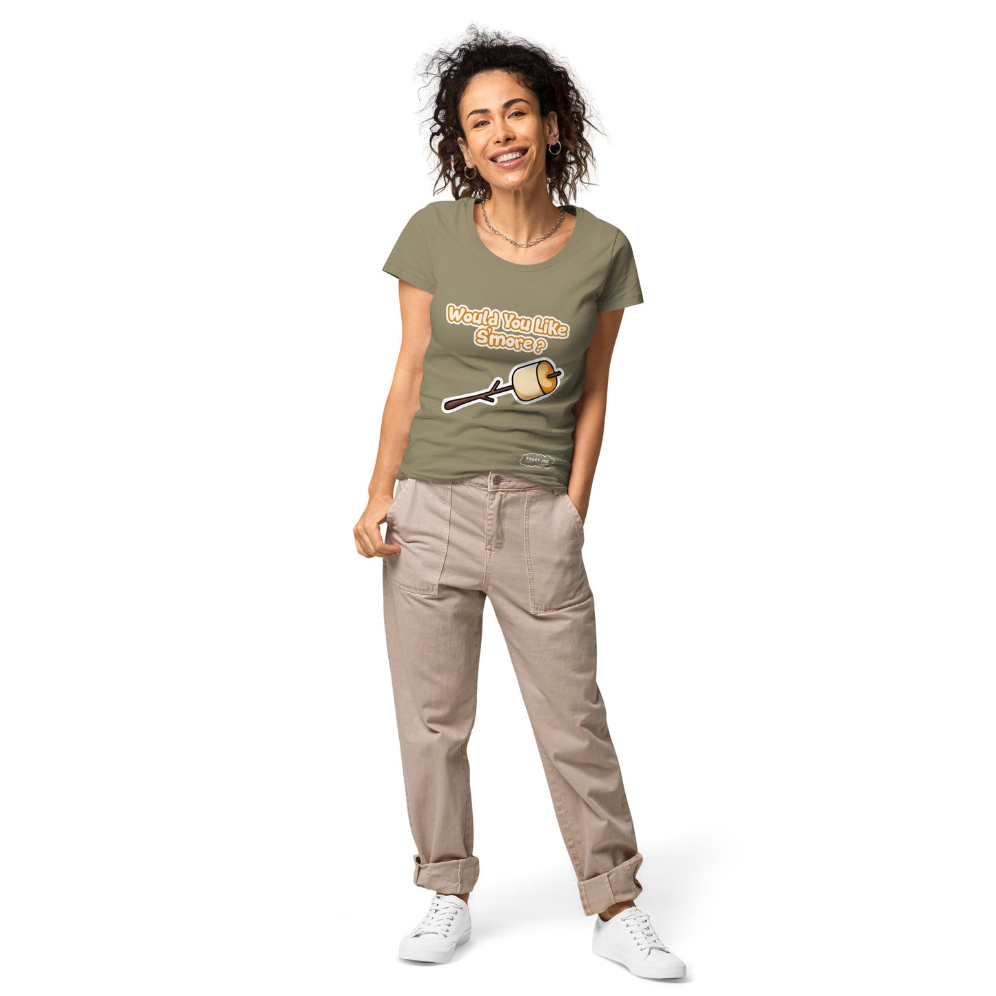 Would you like S'more? x Foggy Joe! - Women’s basic organic t-shirt