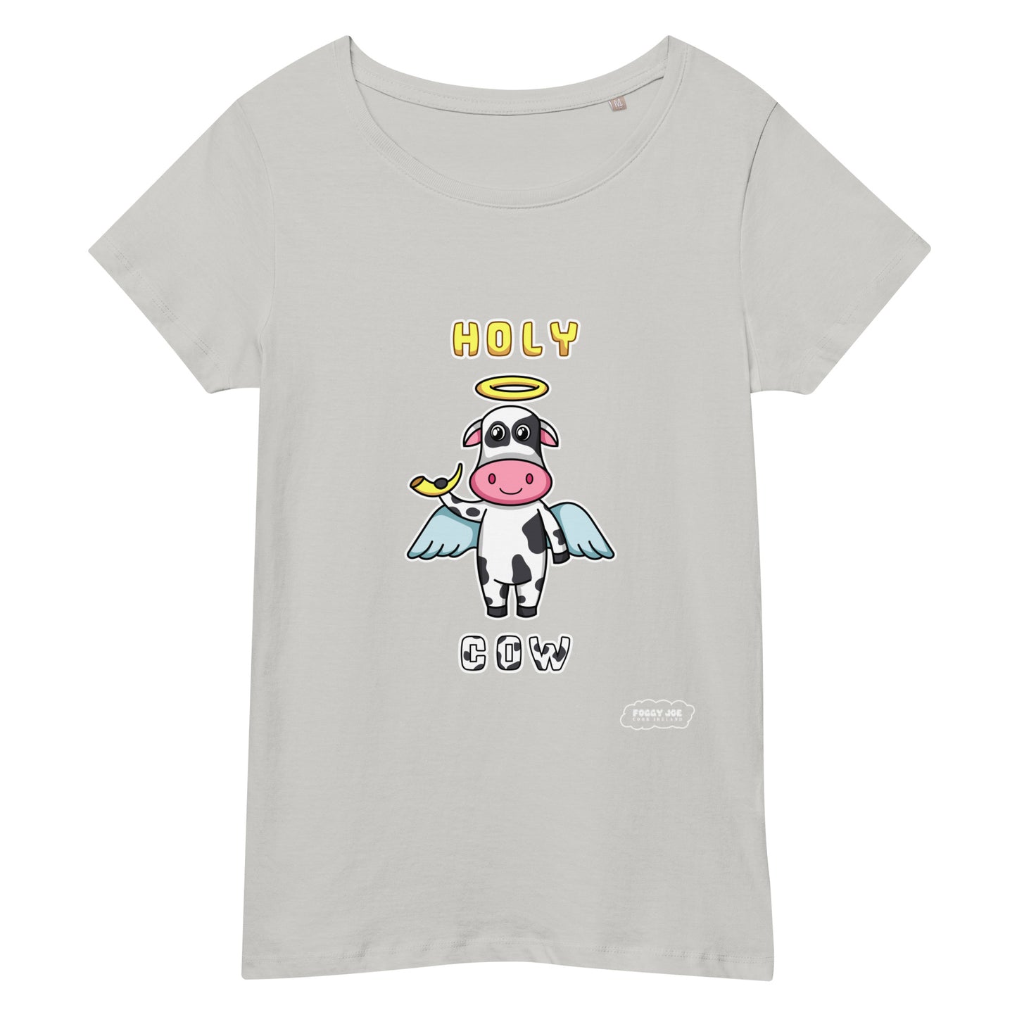 Holy Cow by Foggy Joe! Women’s basic organic t-shirt