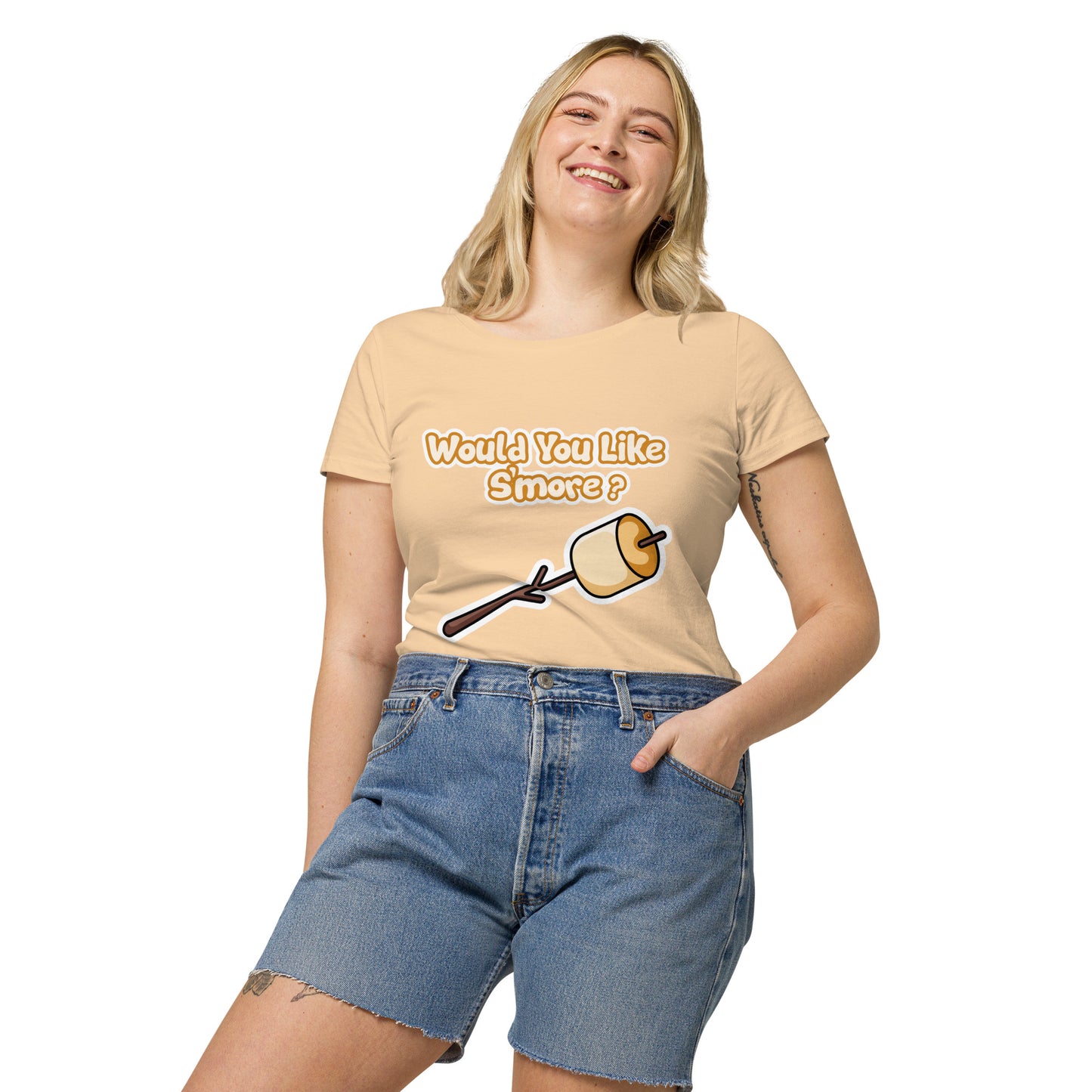 Would you like S'more? x Foggy Joe! - Women’s basic organic t-shirt